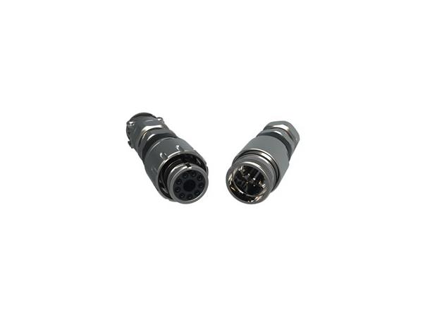 InstrumEX M32 Bulkh. P1-9x0.5-1.0 Socket 0.5m cable - 9 pins term. - Nick.pl